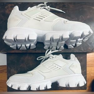 Prada Cloudbust Thunder men’s size 11 low top trainers shoes in Ivory